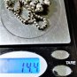 Vintage Sterling Silver SOUTHWEST *Pearls* Graduated Chain Necklace Lot 17"