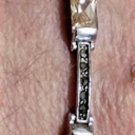 Vintage Sterling Silver CZ Tennis Bracelet Lot 7-1/8"