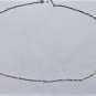 Vintage Sterling Silver Twist Bar & Link Baht Necklace lot w S Clasp