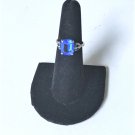 Vintage Sterling Silver SARAH COV Blue Stone Ring Lot Size ~7.5