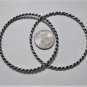 Vintage Sterling Silver Native American Twist Bangle Bracelets Lot Collection