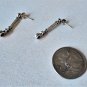 Vintage Sterling Silver Garnet & Marcasite Dangle Drop Post Earrings Lot