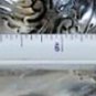 Antique Sterling Silver Redlich Huge Centerpiece Pedestal Bowl Lot 10"