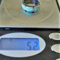 Vintage Sterling Silver Old Pawn Southwest Navajo Turquoise Ring Lot Size 7