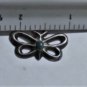 Vtg Sterling Silver Southwest Navajo Turquoise Sandcast Butterfly Pendant Lot