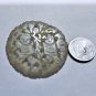 Antique Hand Carved Qing Cabinet  Mutton Fat Jade He-He Twins Disc Pendant Lot