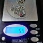 Vintage Sterling Silver Sanrio HELLO KITTY Crystal CZ Dangle Charm Bracelet Lot