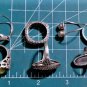 Vintage Sterling Silver Peridot Onyx Citrine & CZ Rings Lot Collection 7 Pieces