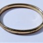 Antique Victorian Plain Engravbale Gold Filled Bangle Bracelet Lot Slip-On