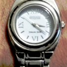 Vintage Solid Sterling Silver ECCLISSI Sport Watch Stainless Back 7-1/4"