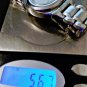 Vintage Solid Sterling Silver ECCLISSI Sport Watch Stainless Back 7-1/4"