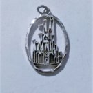 Vtg Sterling Silver Disney Land Magic Castle Original Early Bracelet Charm Lot