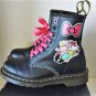 Dr Martens  HELLO KITTY 1460 HK+F Polished Smooth Boots 6 W US EU 37