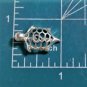 Vintage Sterling Silver Turtle Tortoise Pearl Gem Cage Necklace Pendant Lot