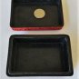 Antique Chinese Cinnabar Lacquer Lidded Box Lot