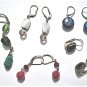 Vintage Sterling Silver Lever Back Dangle Drop Earrings Lot Collection of 5
