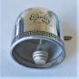 Vtg Sterling Silver CAMPANELLA DELLA FORTUNA Lucky WWII Pilot Bell Fob Pendant