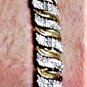 Vintage Sterling Silver 1 Ct Diamond Tennis Bracelet Lot 7.5"