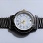 Vintage ECCLISSI Sterling Silver Case Mesh Band Watch New Battery