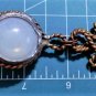 Anrique Victorian Gold Filled Huge Mysterious Opaline Glass Watch Fob Lot