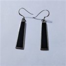 Vintage Sterling Silver Black Onyx SOUTHWESTERN Dangle Drop Earrings Lot