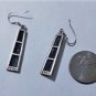 Vintage Sterling Silver Black Onyx SOUTHWESTERN Dangle Drop Earrings Lot
