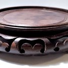 Vintage Chinese Zitan Wood Medium Vase Stand Lot