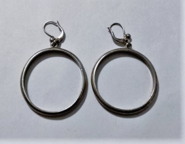 Vtg Sterling Silver Sigi (Pineda) Tasco Dangle Drop Leverback Hoop Earrings Lot