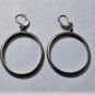 Vtg Sterling Silver Sigi (Pineda) Tasco Dangle Drop Leverback Hoop Earrings Lot
