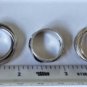 Vintage Sterling Silver Chunky MODERNIST Rings Lot Collection of 5