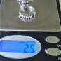 Vintage Sterling Silver Amethyst Diamond Hoop Earrings Lot