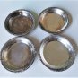 Vintage Sterling Silver BIRK'S Coaster Set of 4 Lot