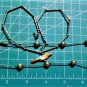 Vintage Sterling Silver SOUTHWEST Beaded Fetish Bird Navajo Necklaces Lot