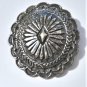 Vintage Sterling Silver SOUTHWESTERN Navajo Concho Bolo Slide Pendant Lot