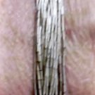 Vtg Sterling Liquid Silver SOUTHWEST Navajo 20-Strand Bracelet Lot 7-1/4"