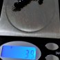 Antique Sterling Silver Faceted Lapis Lazuli Beaded Anklet Bracelet Lot 10"