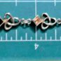 Vintage Sterling Silver Celtic Style Gemstone Link Bracelet Lot 8"