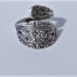 Vintage ONEIDA Heirloom Sterling Silver Adjustable Bypass Spoon Ring Lot