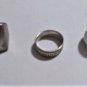 Vtg Sterling Silver Chunky Bold Rings Lot Collection of 3 Incl Michael Anthony