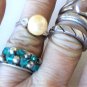Vintage Sterling Silver Various Sizes Rings Lot Collection of 9