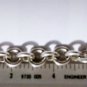 Vintage MEXICO Sterling Silver HEAVY Toggle Chain Bracelet Lot 8.25"