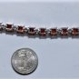 Vintage Sterling Silver Beautiful Sparkling CZ Tennis Bracelet Lot FAS 7"