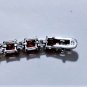 Vintage Sterling Silver Beautiful Sparkling CZ Tennis Bracelet Lot FAS 7"