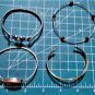 Vintage Sterling Silver Bangles Sergio Lub Cuff Bracelets Lot 4 Pcs