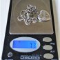 Vintage Sterling Silver *GRANDMA* Heart Locket Pendant Necklace Lot 20"