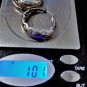 Vintage Sterling Silver Cutout Florentine Scroll Hoop Earrings Lot