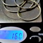 Vintage Sterling Silver Thick MEXICO Snake Chain Necklace Lot 23-1/2"