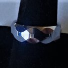 Vintage Faceted Tungsten BandsIVLife Mens Wedding Band Ring Size 10