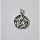 Vtg Sterling Silver Star Pentagram In Circle Bracelet Charm Necklace Pendant Lot
