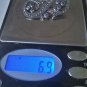 Vintage Sterling Silver Marcasite Amethyst Art Deco Pin Brooch Lot FAS